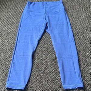Lululemon Athletica align 25 inch Vibrant Blue Leggings